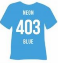 Poli-flex Premium 403 neon light blue op...